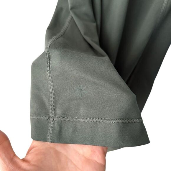 Athleta Women’s Dark Green Nitro Keyhole Back Stretchy Athletic Tank Top - Picture 6 of 7